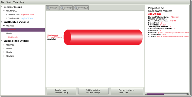 CentOS+LVM+Celerra iSCSI