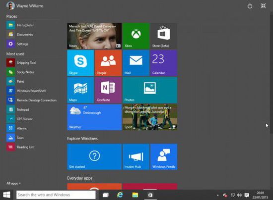 []Windows 10 ԤBuild 9926 Ѿ