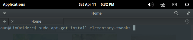install elementary tweaks