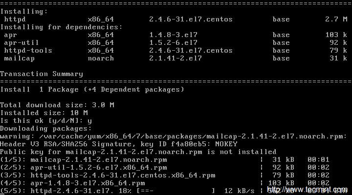  CentOS ϰװ Apache