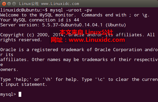 Ubuntu 14.04°װMySQL 