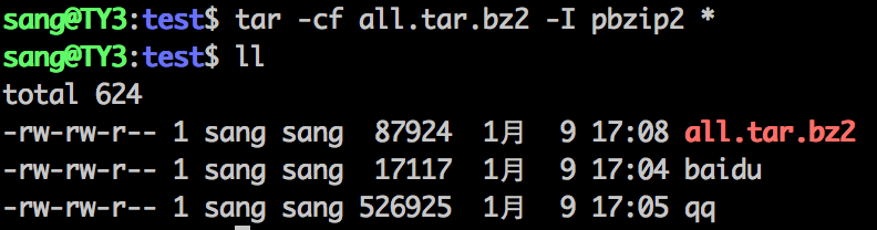 tar-pbzip2-compression