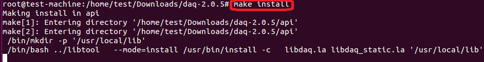 make install