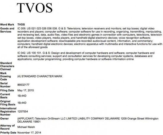 ƻ¿Apple TVϵͳtvOS