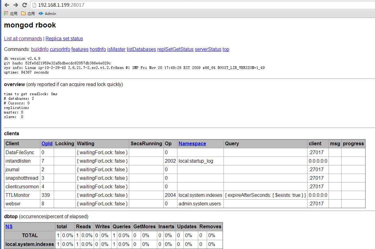 mongodb-web