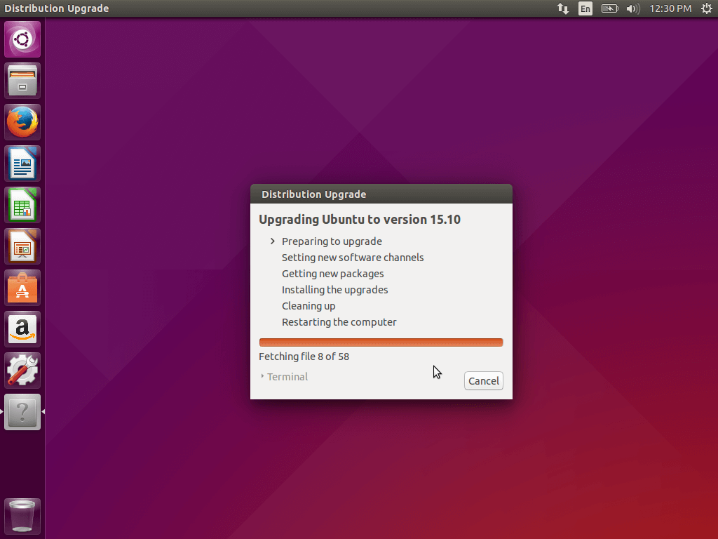 Upgrading Ubuntu