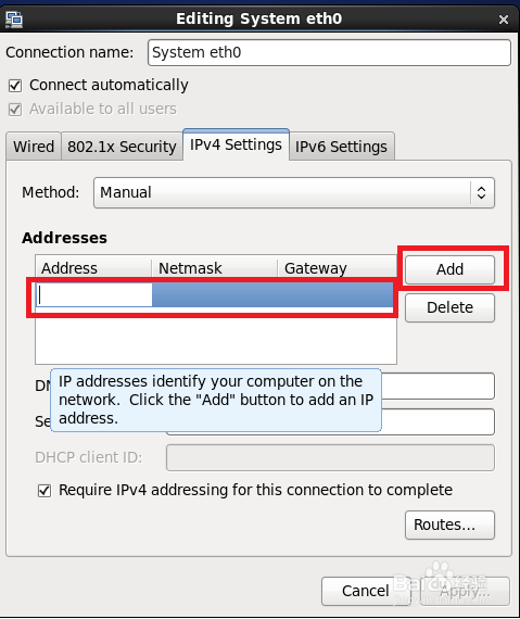 linuxϵͳCentOS 6.5ù̶IP