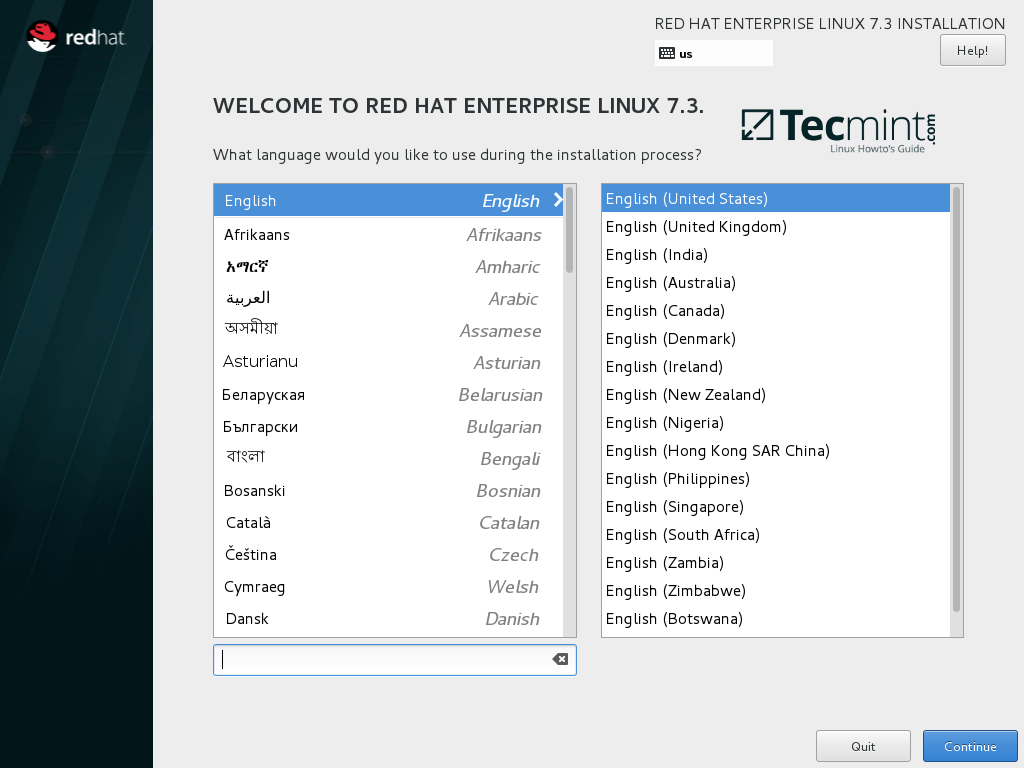 ѡ RHEL 7.3 װʹõ