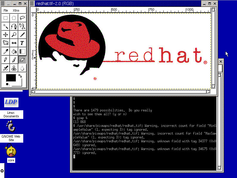  Red Hat 6 ϵͳ GIMP 1.x ͼ