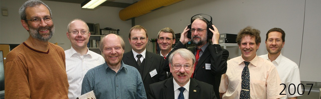 MP3 开发团队，摄于 2007 年