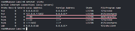 Install Apache and PostgreSQL