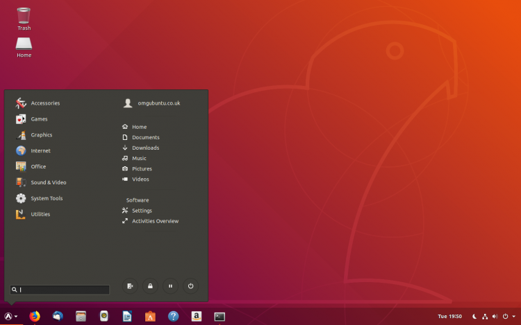 GNOMEչUbuntu 18.04