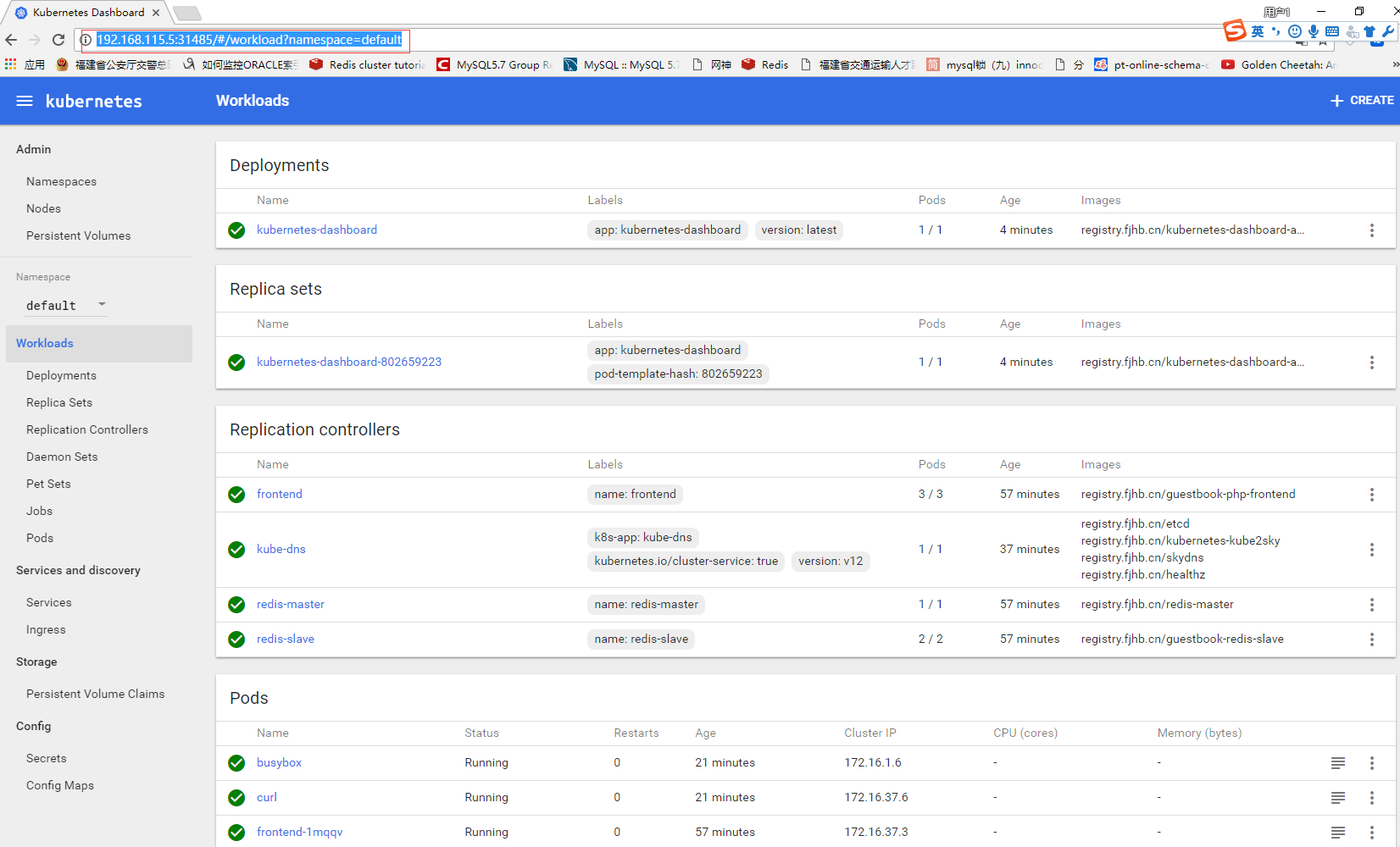 KubernetesȺdashboard