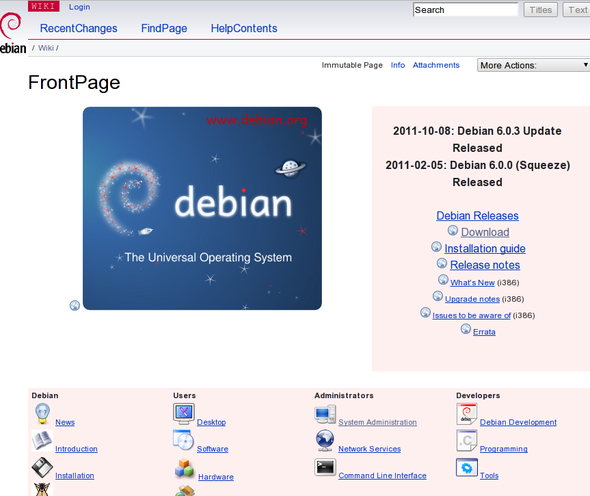 Debian Linux ̳̺ Wiki